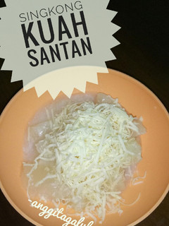 Foto resep Singkong Kuah Santan