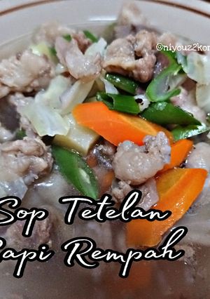 Foto resep Sop tetelan sapi rempah