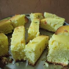A picture of White butter orange cake.