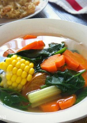 Foto resep Sayur Bening Bayam Wortel (#pr_sayurbening)