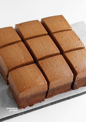 A picture of Chocolate Tres Leches.