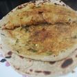 Radish Gram flour stuffed Paratha