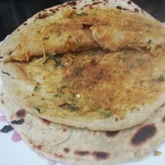 Radish Gram flour stuffed Paratha A picture of Radish Gram flour stuffed Paratha.