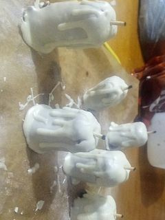 صورة لوصفة حلوى الشموع