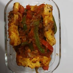A picture of Kadai paneer.