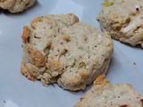 Scones de queso y puerro 🧀