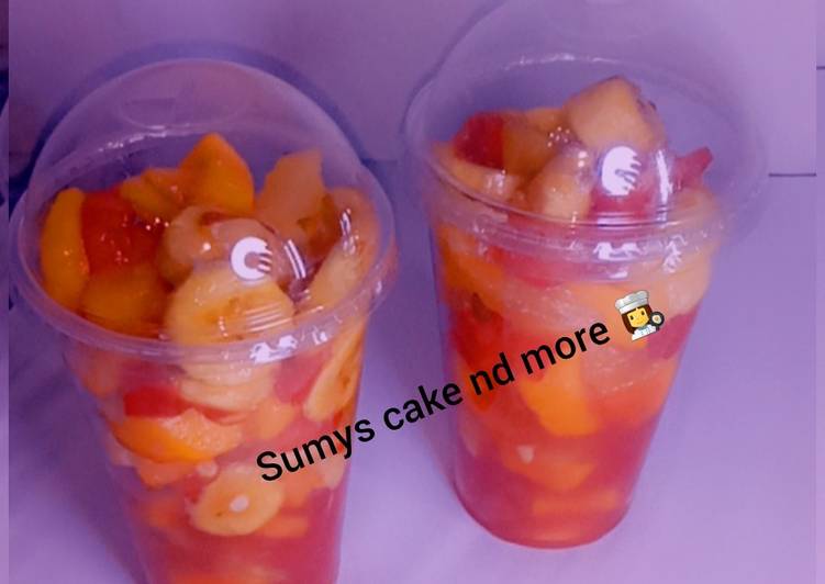 Fruit salad Recipe by Sumayya Ibrahim Yakasai - Cookpad