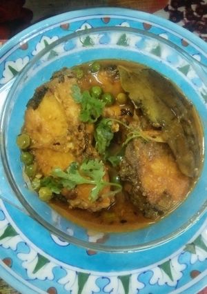 A picture of Coriander Fish Curry.