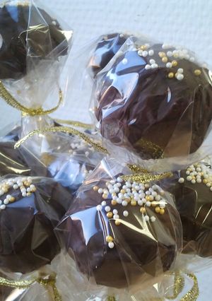 Csokis-banános cake pop recept fotója