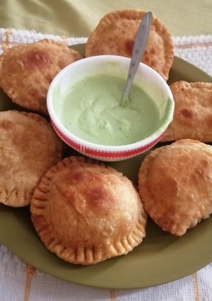 Una foto de Pastelitos de papa y queso ❤️