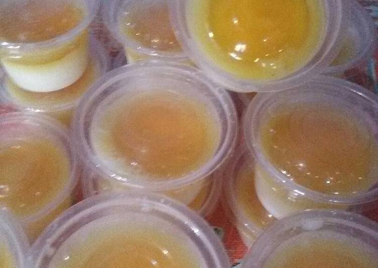 Puding telur ceplok