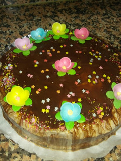 Una foto de Tarta 3 chocolates