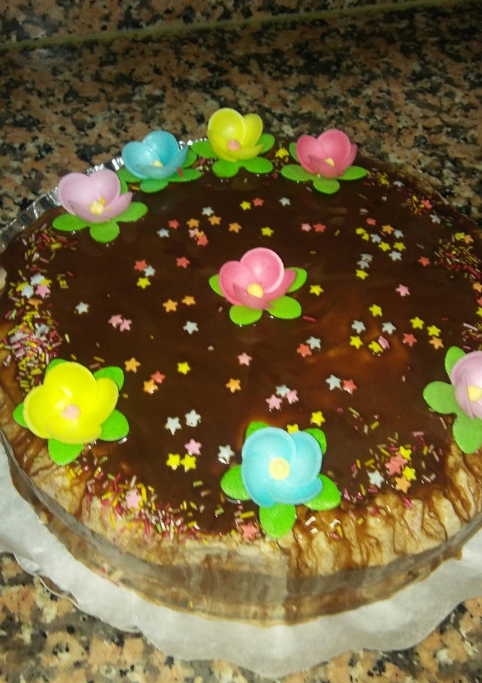 Una foto de Tarta 3 chocolates