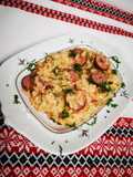 Pilaf de orez cu cabanos