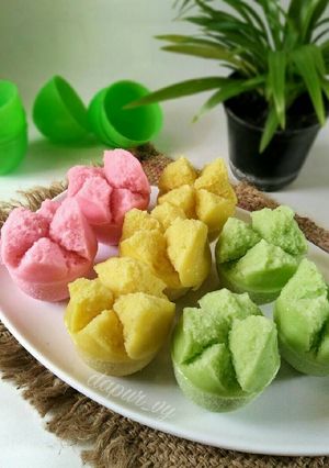 Foto resep KUE MANGKOK MEKROK / Kue Apem + tips supaya mekar