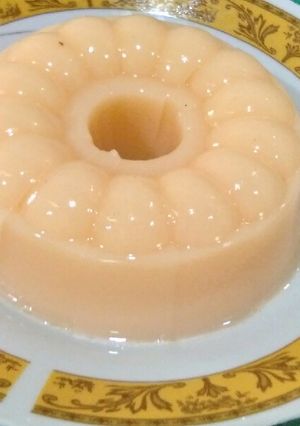 Foto resep Milk pudding orange flavor