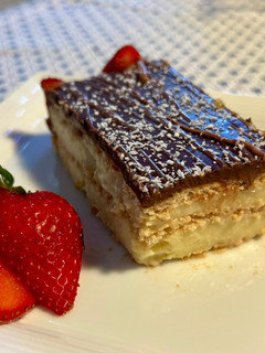 Una foto de Tarta de galletas clásica