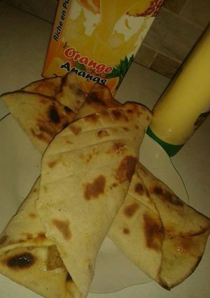 صورة لوصفة شاورما وخبز الشاورما