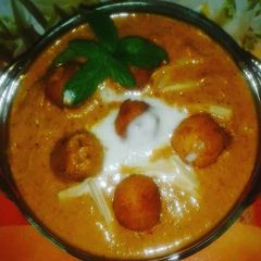 A picture of Malai kofta.