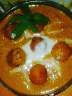 A picture of Malai kofta.