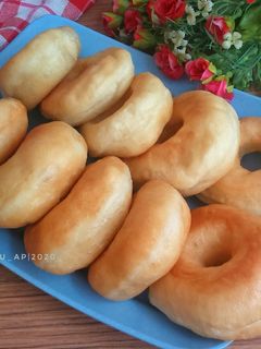 Foto resep Donat empuk eggless (tanpa telur)