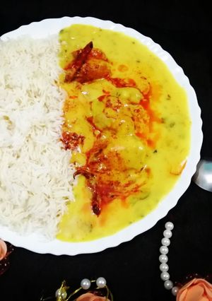 कड़ी चावल (Kadhi Chawal recipe in Hindi) रेसिपी मुख्य फोटो