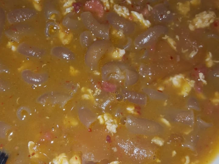 Langkah Mudah untuk Membuat Resep Seblak makaroni baso yang  Bikin Ketagihan Anti Ribet, Lezat Sekali