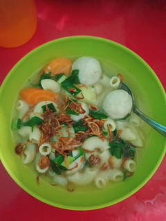 Foto resep Sup makaroni Bakso Ayam