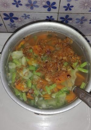 Foto resep Sup sayuran sehat