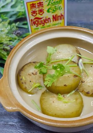 Hình của món Bí đao kho cốt Dừa (Món Chay).