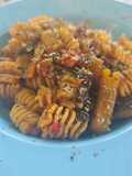 Radiatori en salsa de verduras