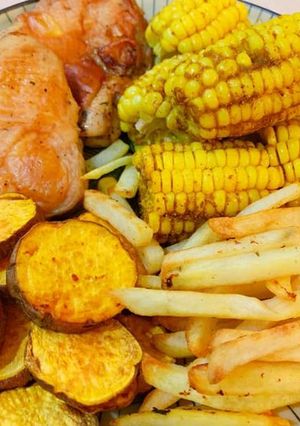 氣炸奶香咖喱玉米 的食譜成品照片