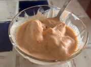 Una foto de helado de proteina