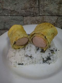 Foto resep Telur gulung sosis nori