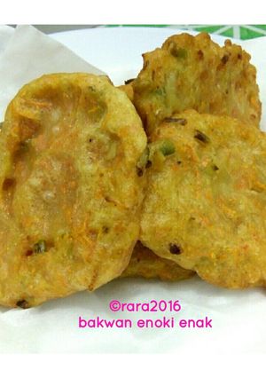Foto resep Bakwan enoki enak