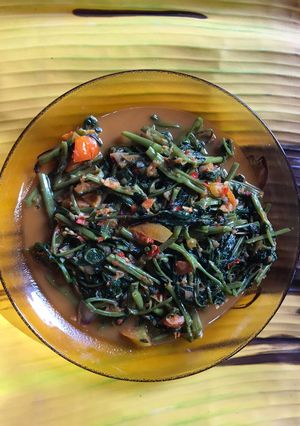 Foto resep Tumis kangkung terasi