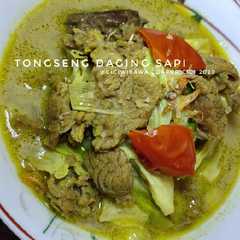 Tongseng Daging Sapi // Tongseng Sapi রেসিপির প্রধান ছবি