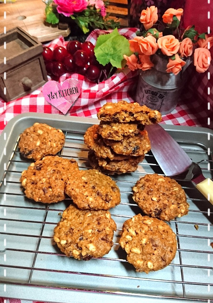 Foto resep Crispy oatmeal cookies