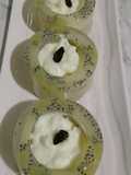 Puding kiwi