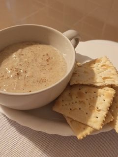 Una foto de Avena cocida / gachas de avena / porridge