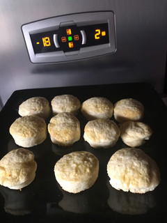 Una foto de Scones sin tacc. Y sin balanza en 3 paso