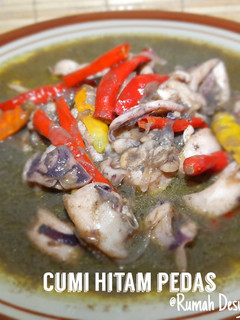 Foto resep Cumi Hitam Pedas