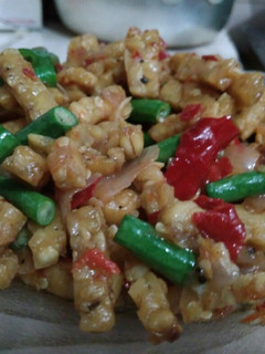 Foto resep Tumis Balado Tempe Kacang Panjang