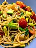 Zesty Smoked Salmon Linguine
