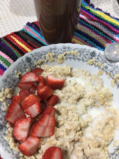 Una foto de Gachas de avena