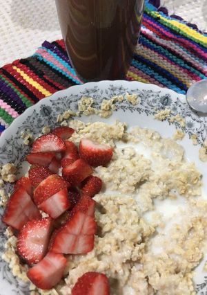 Una foto de Gachas de avena