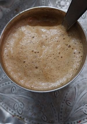 A picture of Capaccino homemade.