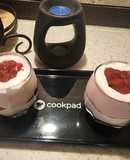 Strawberry Cheese Cake in Cup