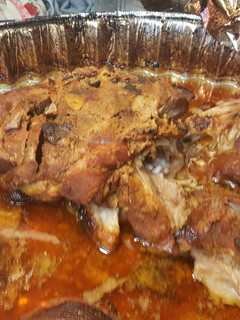 Una foto de Pierna de cerdo a la sidra