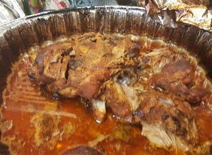 Una foto de Pierna de cerdo a la sidra 